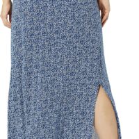 Amazon Essentials Falda Larga en Punto Ligero Mujer