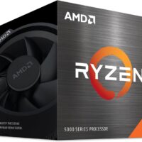 AMD Ryzen 7 5700 Procesador (8 núcleos/16 Threads, 65W TDP, Socket AM4, 20MB Caché, Reloj de aumento máx. hasta Up to 4.6 GHz, con ventilador Wraith Spire)
