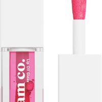 Brillo labial con aceite para labios de cream co. para todo tipo de labios, protege y revitaliza los labios con vitamina E, sin parabenos, aceite para labios voluminizador, nutre los labios, frambuesa