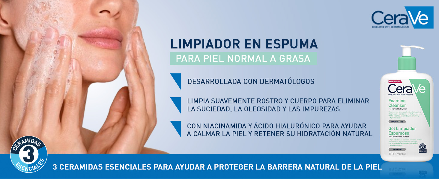 Limpiado en espuma