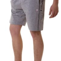 Champion Legacy Authentic Pants Athletic Jersey Combed Vertical Logo Bermuda Pantalones Cortos Hombre