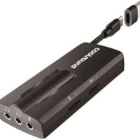 Coolsound Tarjeta de Sonido Externa 7.1 USB-C - Adaptador a USB-A - Entradas Microfono, Auriculares 3.5mm 3 Pin, Auricular + M
