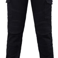 Donggu Pantalones de moto para hombre Pantalones de equitación Jeans Pantalones de motociclista para hombres, A, Medium