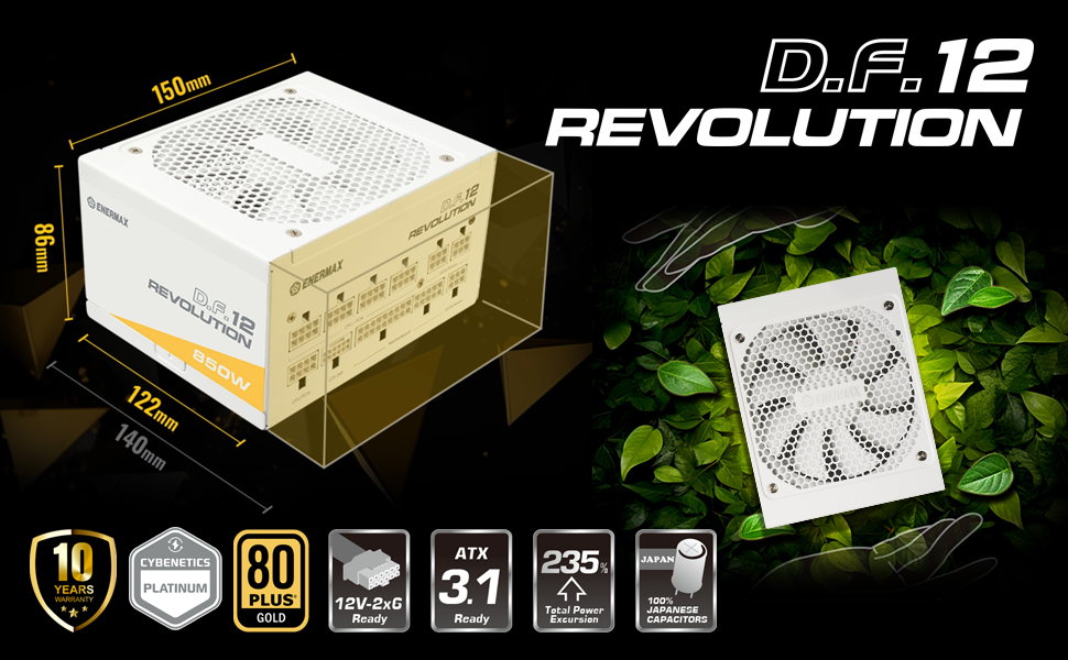 white pc power supply