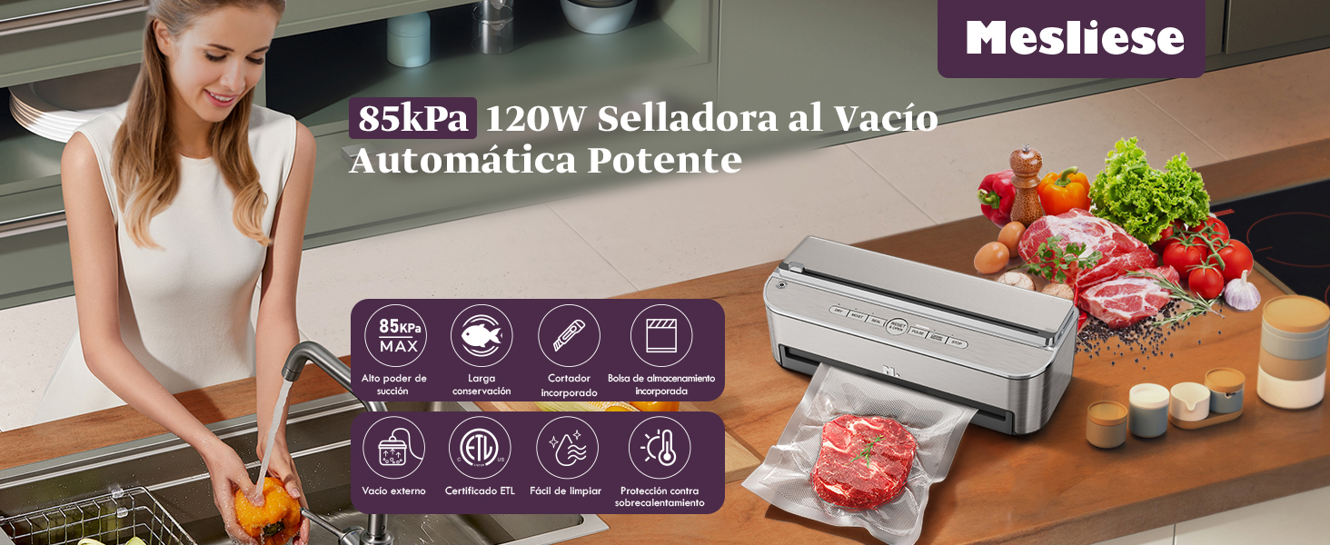 envasadora al vacio