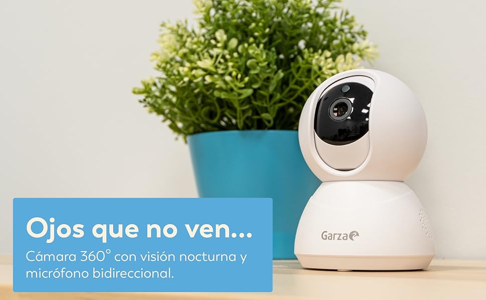 camara inteligente, garza, garza smart, domotica, camara, smarthome, camara, smart, wifi