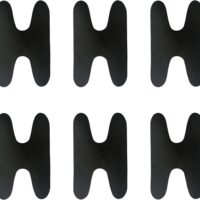 Generisch Almohadillas de Montaje para Botas de Esquí y Snowboard, Protección Autoadhesiva para Tobillos, 6 Protectores para Botas de Esquí