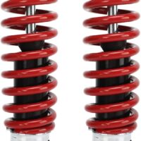 Go Kart Shocks de Suspensión 2 Uds Amortiguador de Motocicleta 250Mm Amortiguador de Suspensión para 50Cc‑125Cc Dirt Pit Bike Atv Go Kart