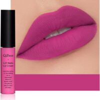 Lápiz Labial Líquido Velvet Matte Maquillaje de Larga Duración y Resistente al Agua, Brillo de Labios en Taza Antiadherente,(Morado 619)