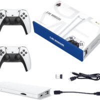 M15 retro consola de juegos con más de 20.000 juegos integrados sin cables 4K HDMI Plug - and Play Video Game Stick con 2 cartas de juego inalámbrico