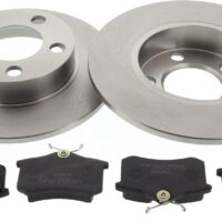 Mapco 47858 Kit frenos, freno de disco trasero para coche