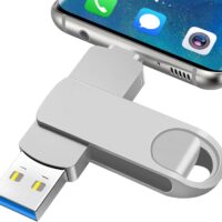 Memoria USB C 512GB Pendrive Tipo C y USB OTG 2 en 1 Portátil Impermeable Dual Pen Drive USB C Metal Alta Capacidad Memory Stick para Smartphones,Android, Pc, Tabletas