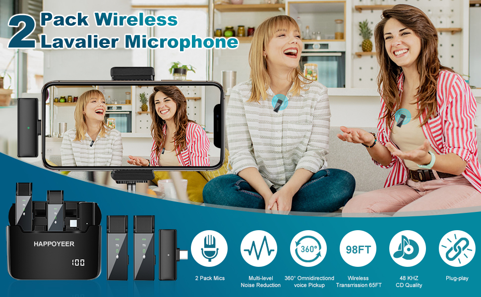 Wireless Lavalier Microphone