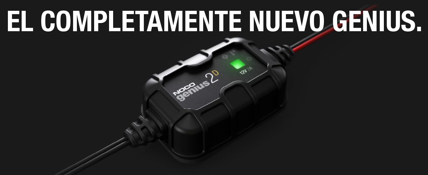 NOCO GENIUS2DEU, 2A 12V cargador de batería a bordo de montaje directo