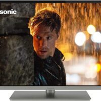 Panasonic TX-24JS350 Smart TV de 24" con resolución HD Compatible con Asistente de Voz (Alexa) (1366x768 Píxeles, Surround Sound, HDR10, Ethernet, USB, WiFi) - Plata