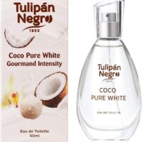 Tulipán Negro - Agua de Colonia Unisex, Coco Pure White, 50 ml