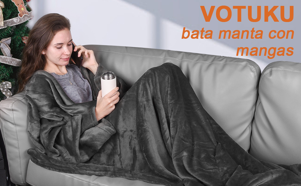 Batamanta Mujer con Mangas y Bolsillos
