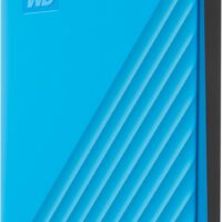 WD 6TB My Passport, HDD portátil, disco duro externo, USB 3.0, con software para gestión de dispositivos, copia de seguridad y protección de contraseñas Funciona con PC, Xbox y Playstation, Azul