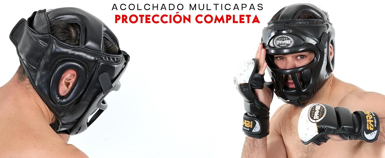 boxeo casco