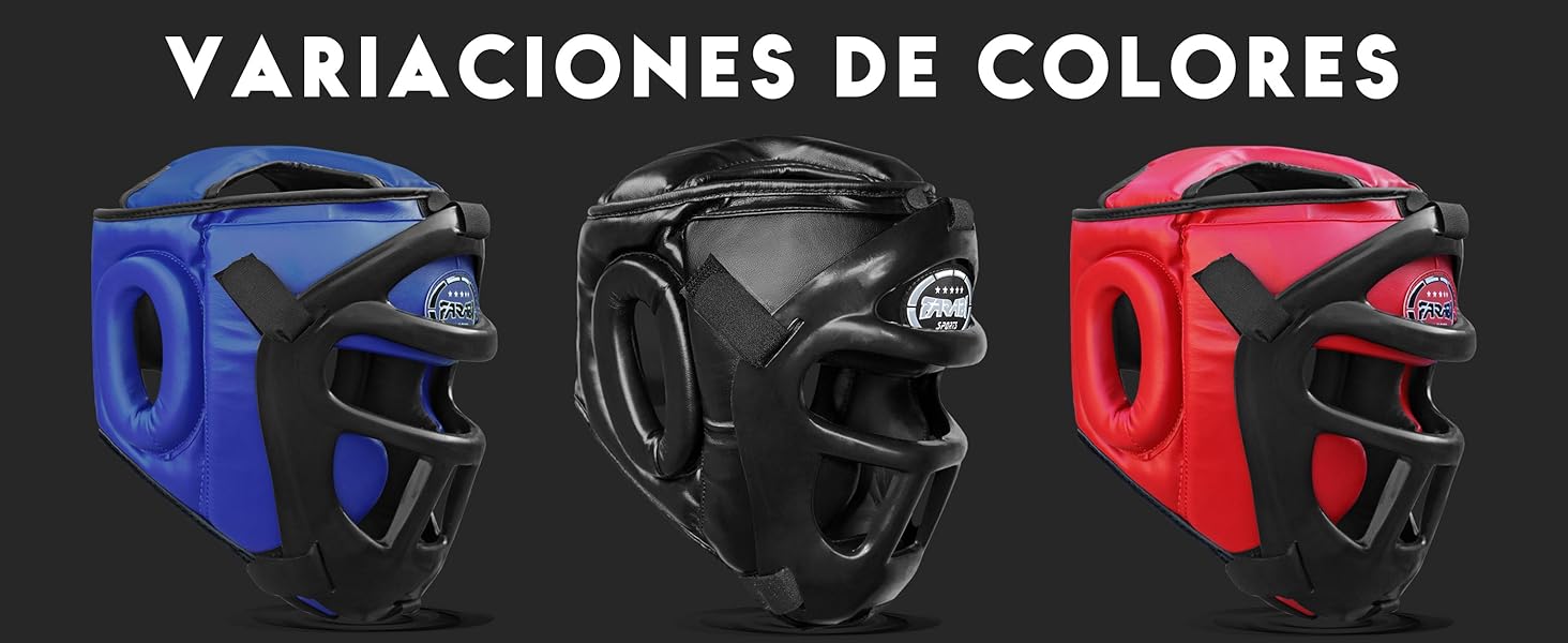 cascos de boxeo