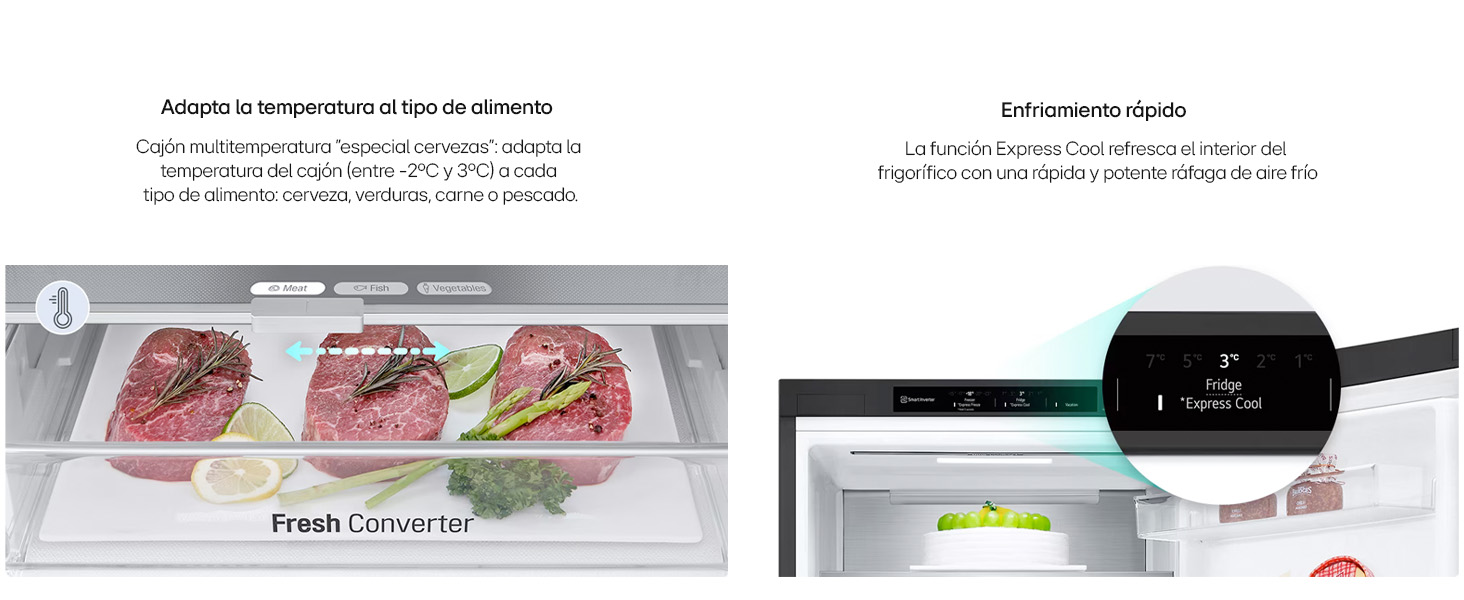 LG, frigorífico, LG-GBP52PZNCN1, LG- GBP52PYNBN, frigoríficos LG, frigoríficos