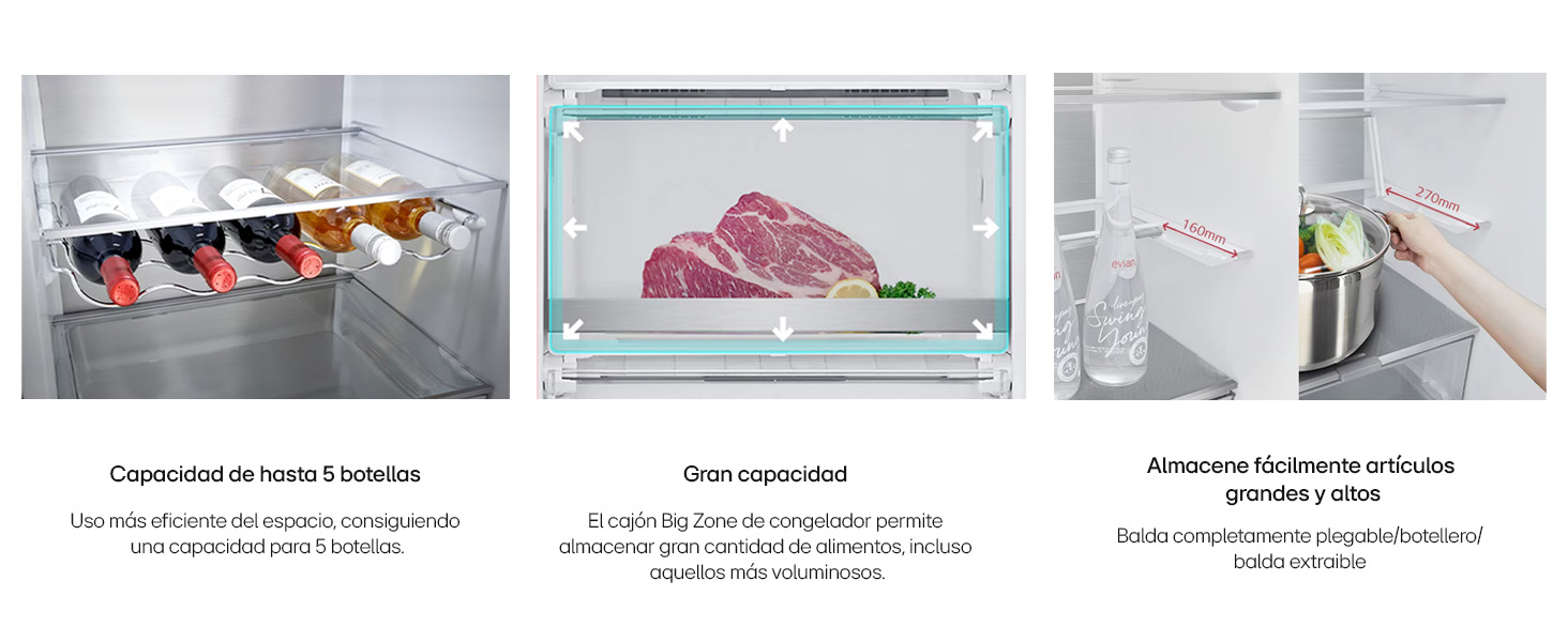 LG, frigorífico, LG-GBV3100CSW, LG- GBV5140DPY, LG- GBV3100CSW, LG- GBV5140CPY, frigoríficos