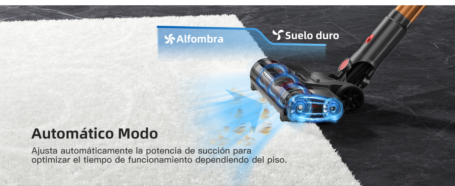 Aspirador Escoba sin Cable Potente