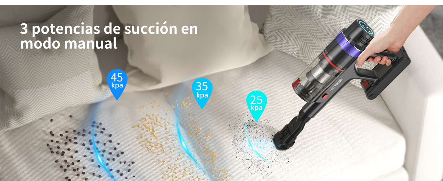 Aspirador Escoba sin Cable Potente