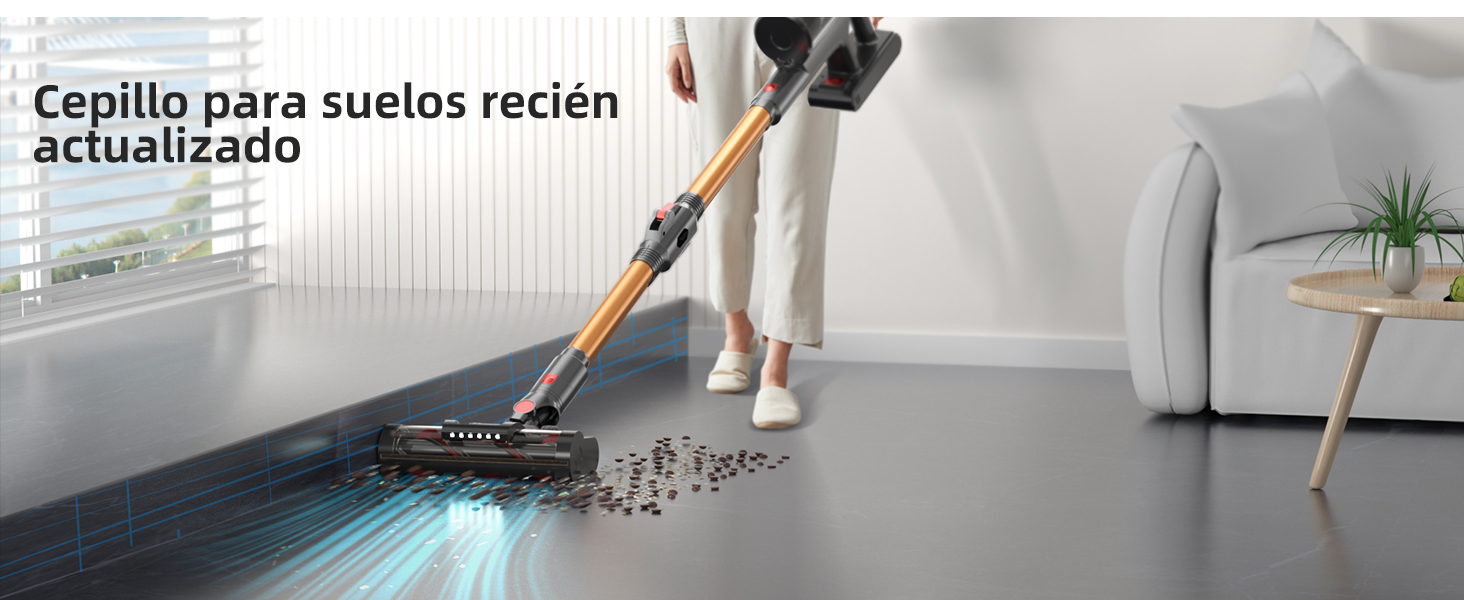 Aspirador Escoba sin Cable Potente