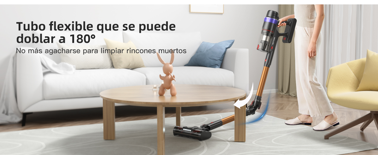 Aspirador Escoba sin Cable Potente