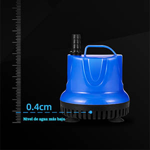  La bomba de agua sumergible 360° entrada de agua 