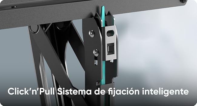  colgador universal giratorio pantalla inclinable extensible base fijo wall soprte