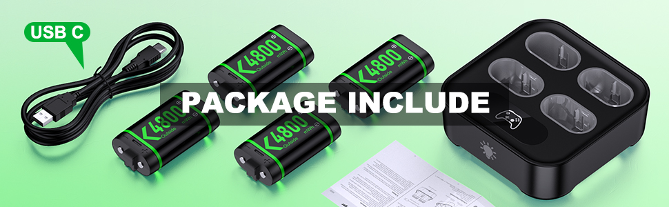 Batería recargable para Xbox One/Series X|S Controller