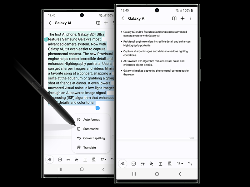 spen integradosamsung galaxy s23 ultra ai