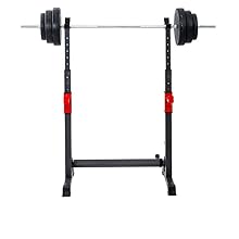 Soporte ajustable para levantamiento de pesas Azai.