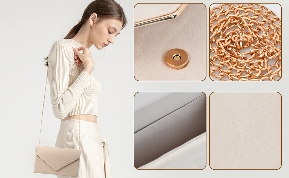 Clutch de Noche con Cadena 