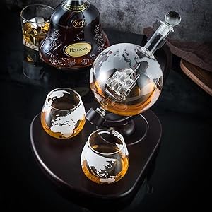 Kit de Decantador de Whisky
