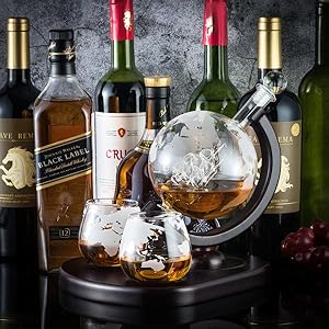 Kit de Decantador de Whisky