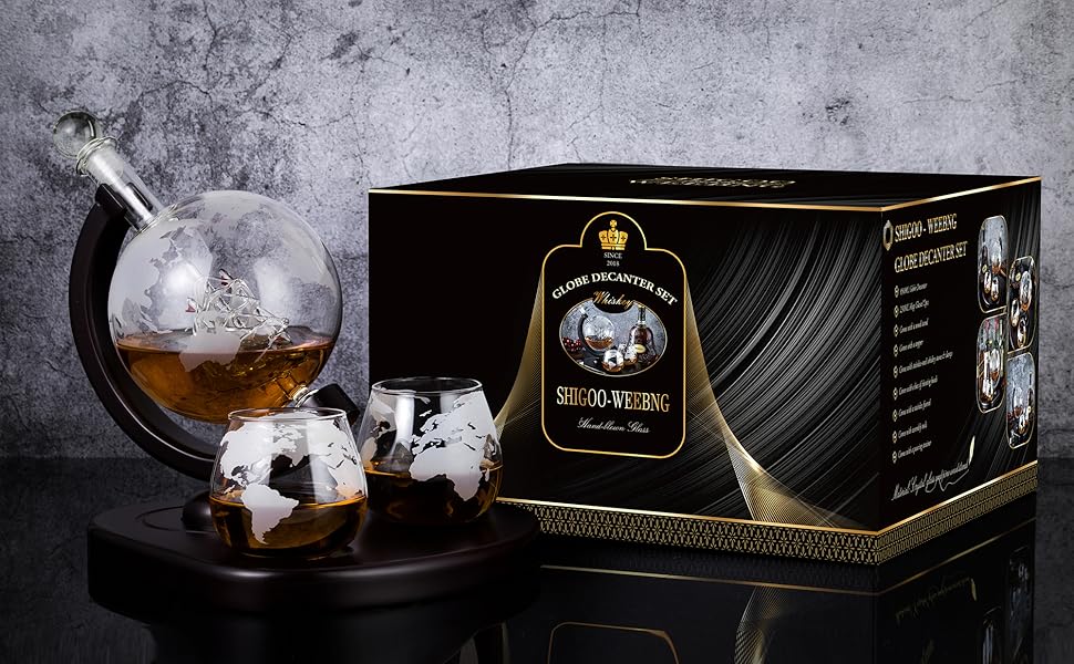 Kit de Decantador de Whisky