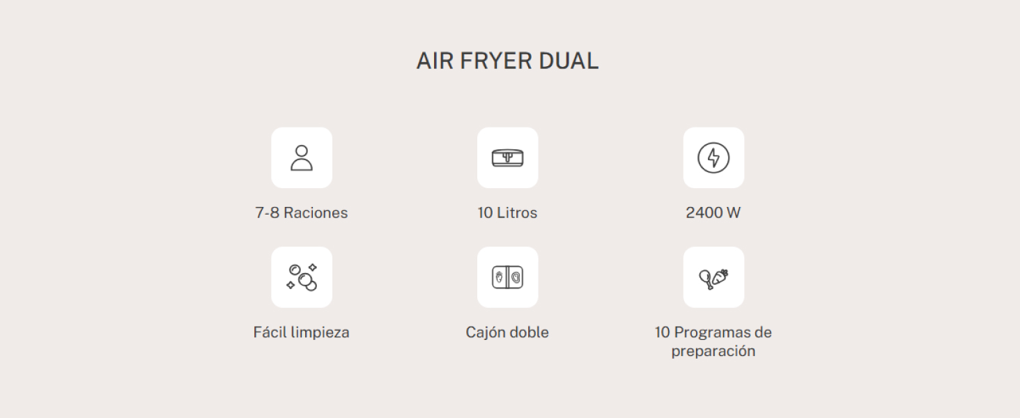 AIR FRYER DUAL