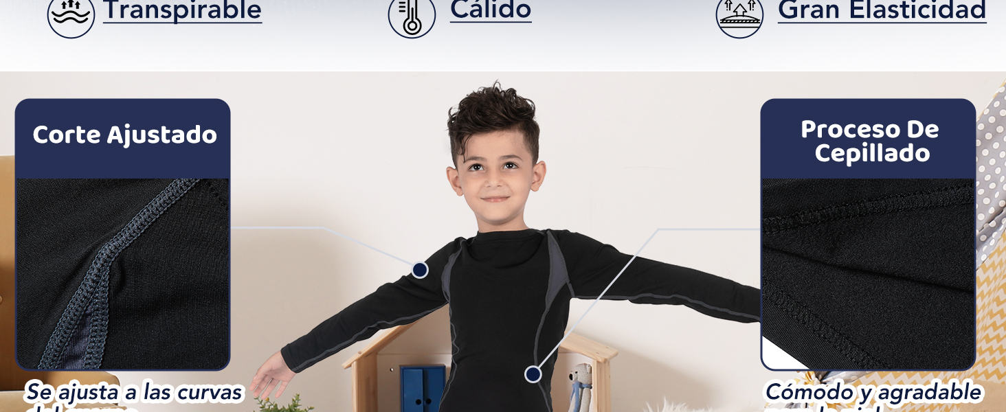 conjunto térmico niños