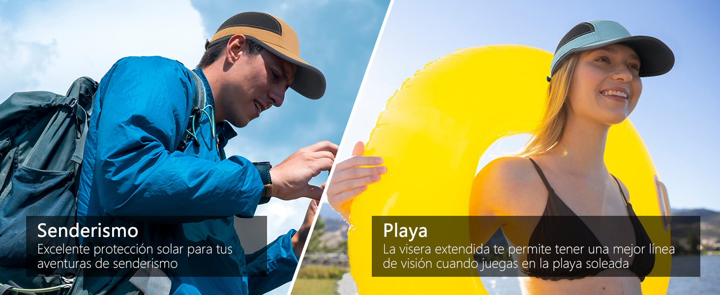 Senderismo, Playa
