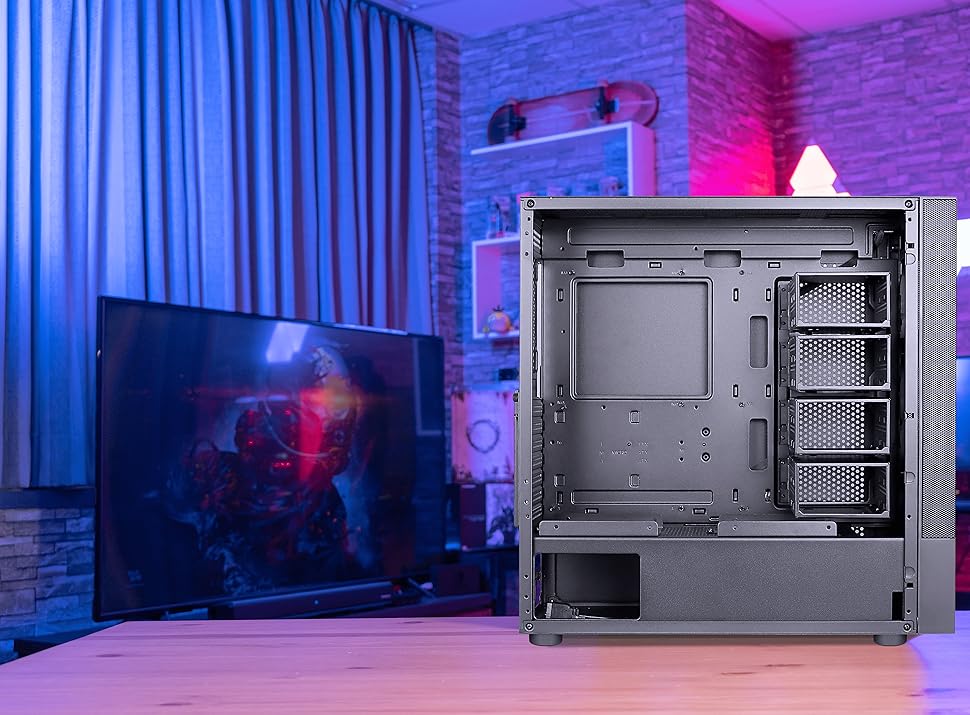 caja pc, caja ordenador atx, caja gaming, caja aerocool, caja gamer, cipherbkv1