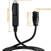 12V Enchufe de Cable de Alimentación de Refrigerador de Coche,...