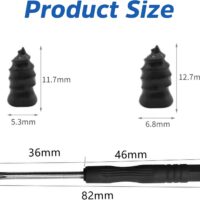 21Pcs Clavo de Goma para Neumáticos,kit repara pinchazos coche Clavos...