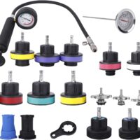FreeTec 18PCS Sistema de Enfriamiento de Presión Probador de Fugas...