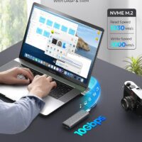 ORICO Carcasa M.2 NVMe SSD Aluminio Adaptador Sin Herramientas, 10Gbps...