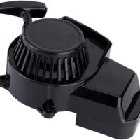 Interruptores de encendido, mini-moto de dos tiempos vehículo todoterreno pequeño coche deportivo ordinario encendido de mano inicial (negro)