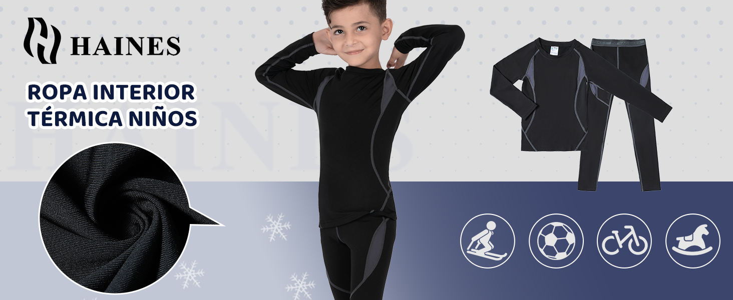 ropa termica niños