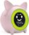 Metronic 477345 – Despertador Digital Reloj Despertador Digital Pequeño con Luz quitamiedos, Despertador didáctico Infantil con 3 melodías, Fecha, función Snooze, Siesta, Rosa pastel